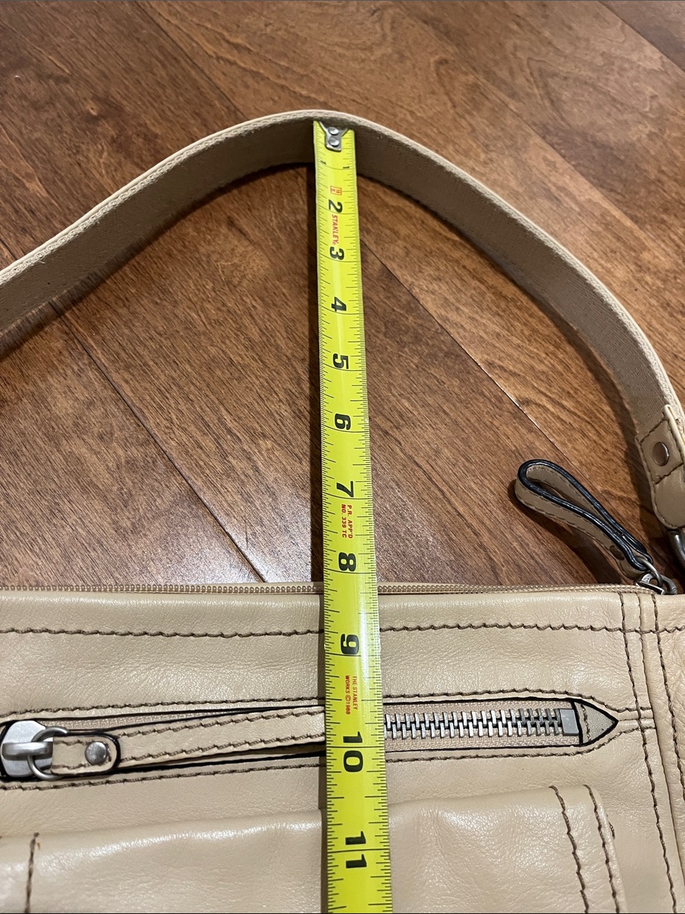 FOSSIL tan leather purse - Picture 11 of 12